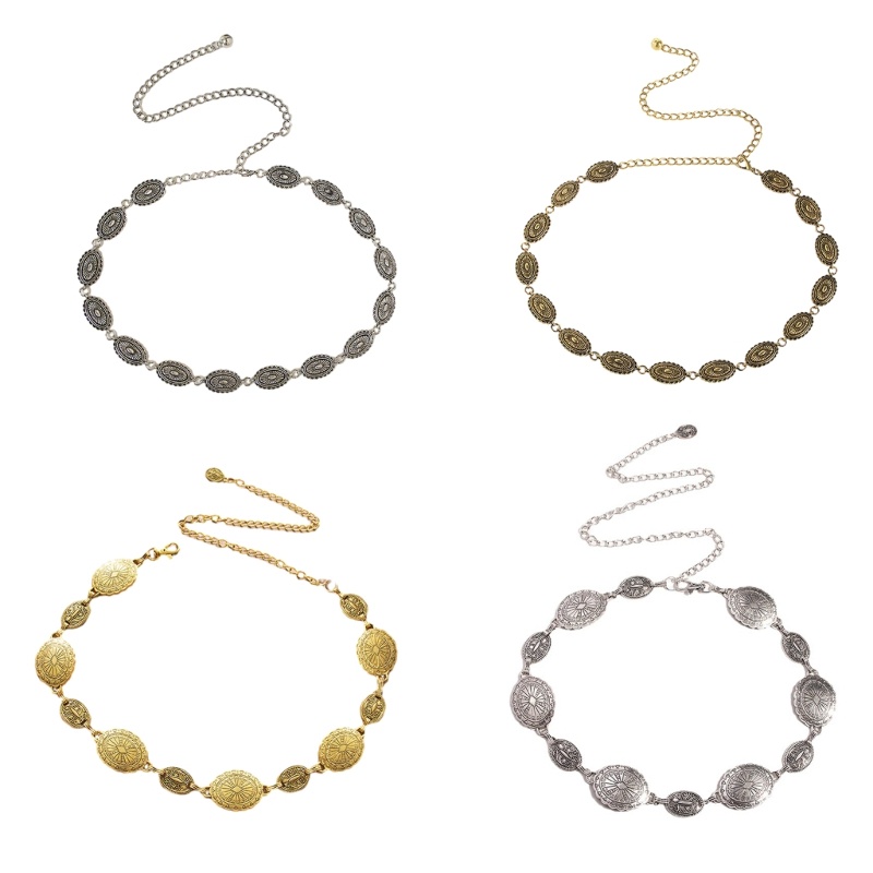 Thắt Lưng Dây Xích Phong Cách Phương Tây Cho Nữ