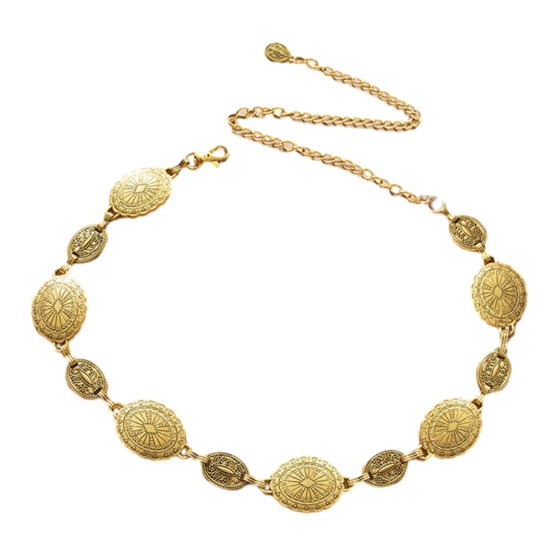 Thắt Lưng Dây Xích Phong Cách Phương Tây Cho Nữ