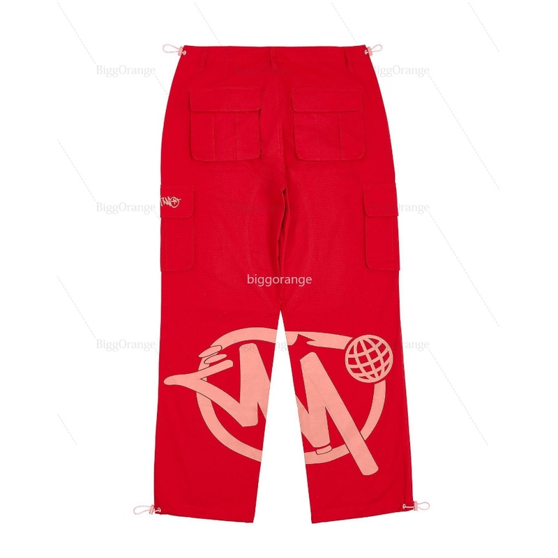 Quần ống rộng Màu Đen In Chữ Y2K Phong Cách Harajuku hip hop Thời Trang 2023 Cho Nam