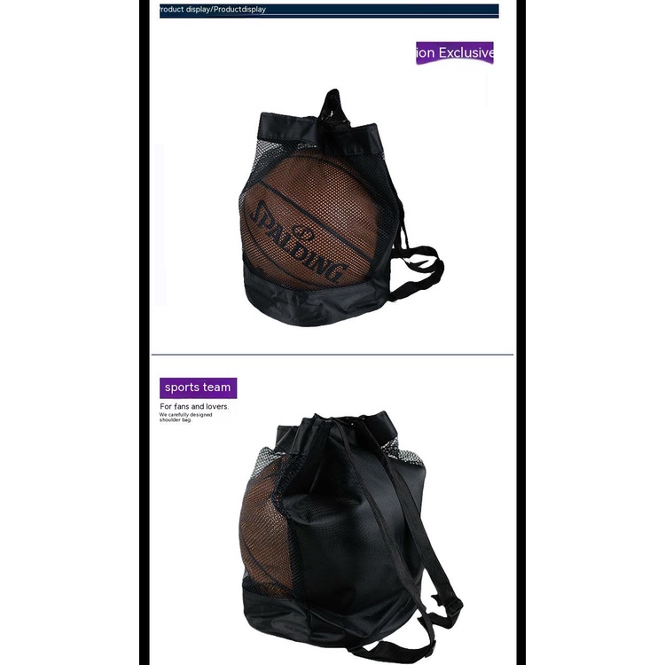 Túi Đeo Chéo Vải Oxford Đựng Bóng Rổ Bóng Đá Bóng Chuyền Tiện Dụng