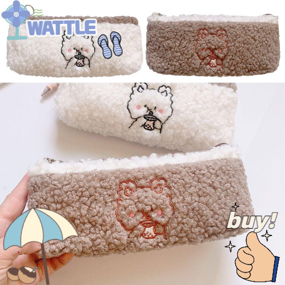 Túi Đựng Bút Hình Gấu Nhồi Bông Dễ Thương