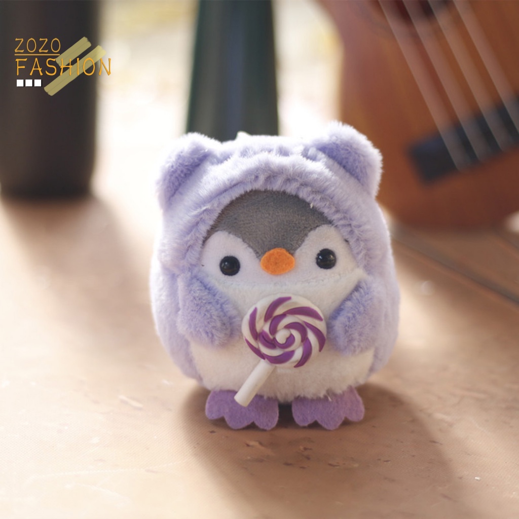 Móc Chìa Khóa Hình Thú Nhồi Bông Dễ Thương Bắt Mắt