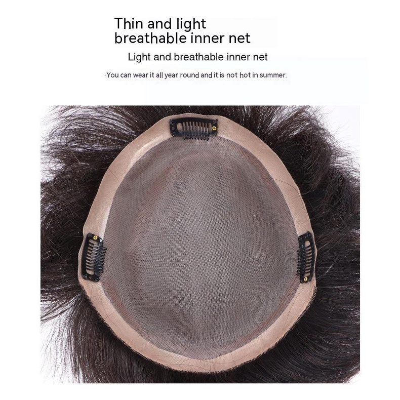 Khối Thay Thế Cho Đầu Nam Giới Bằng Vải Dệt Tay Ngắn