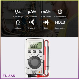 Mini Digital Multimeter Aneng An101 Tester Dc/Ac Voltage Current Lcd Meter Professional Testers With Test Lead [B/13]