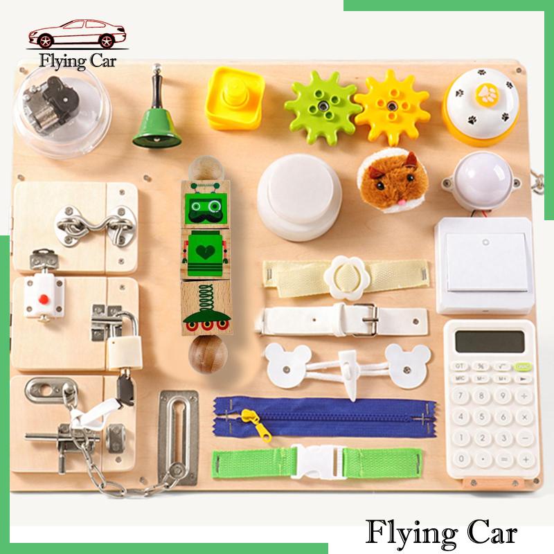 [Lzdjfmy2] Bảng Xoay Kỹ Năng Cơ Bản DIY Cho Bé Trai Và Bé Gái