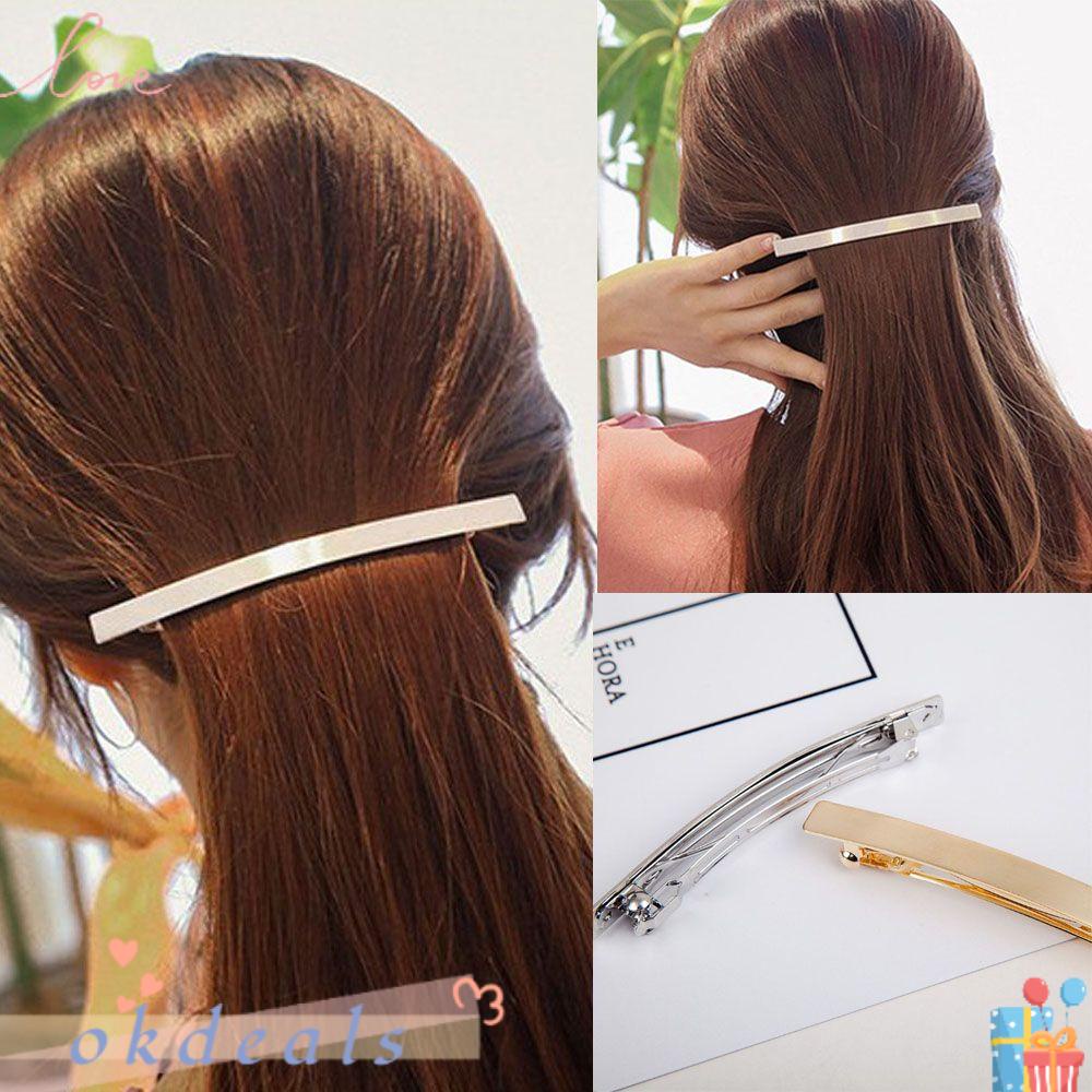 Kẹp Tóc Phong Cách Hàn Quốc Đơn Giản Cho Nữ