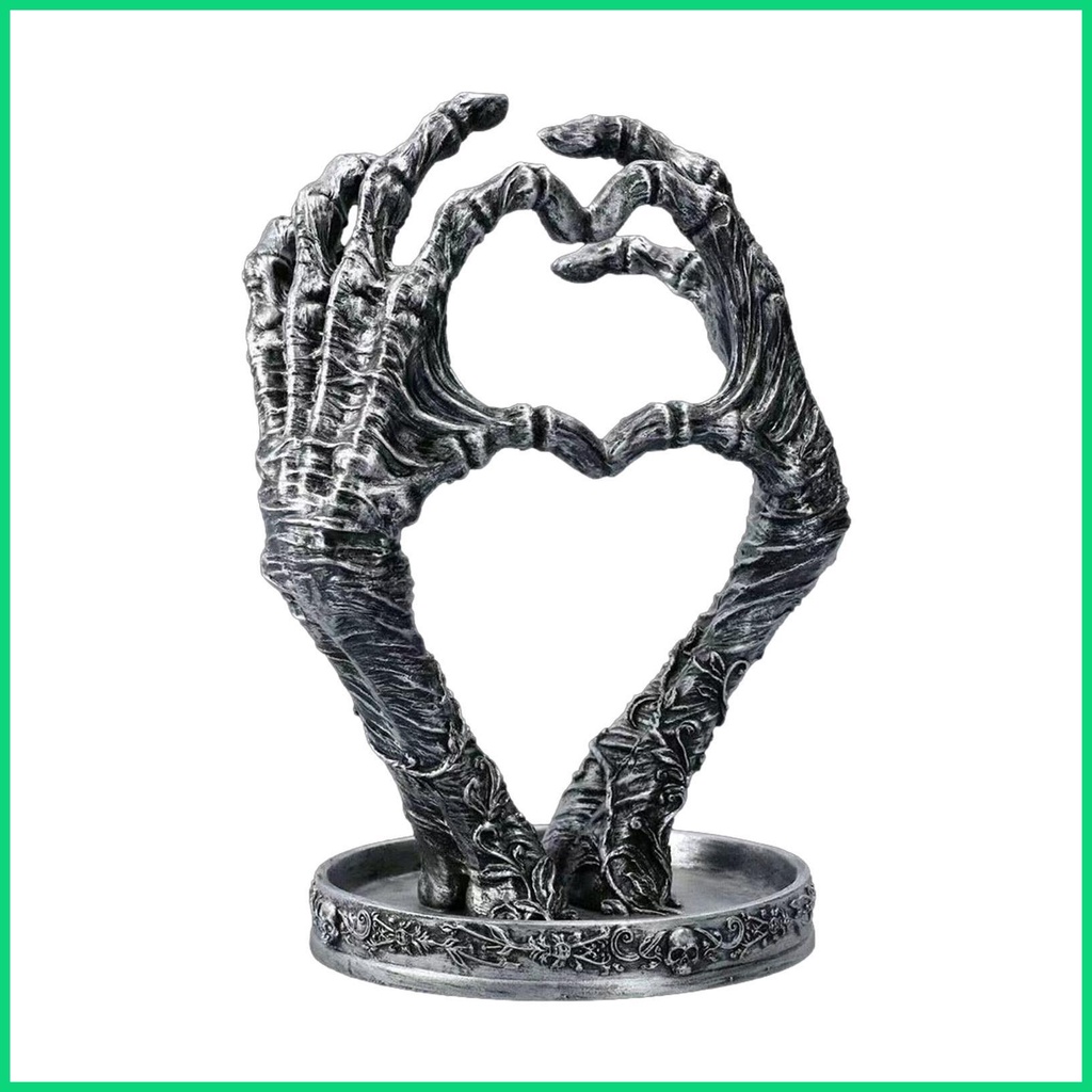 Giá Đỡ Trang Sức Hình Bàn Tay Tạo Hình Trái Tim Đáng Sợ Trang Trí Phòng Ngủ