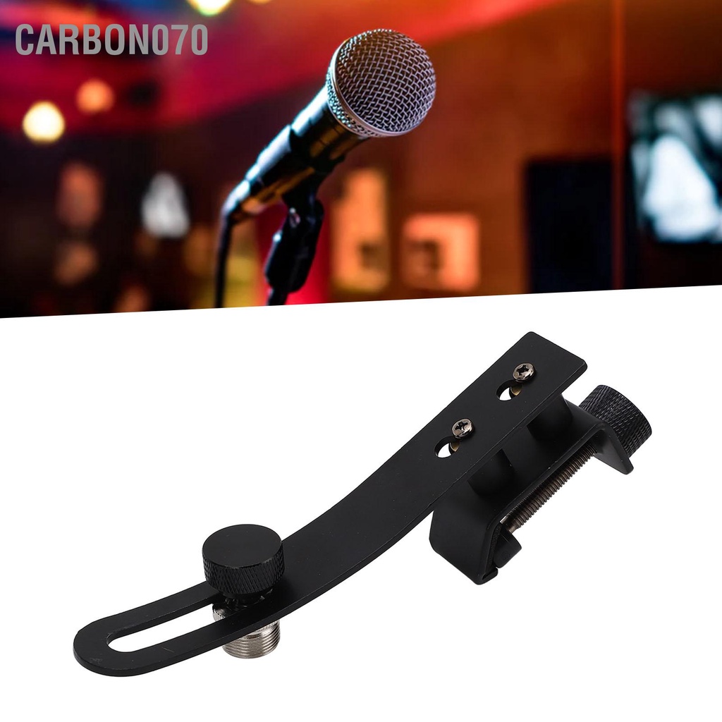 Carbon070 Trống Micrô Clip Thép không gỉ Có thể điều chỉnh Chống sốc Bảo vệ Kẹp Vành Giá đỡ