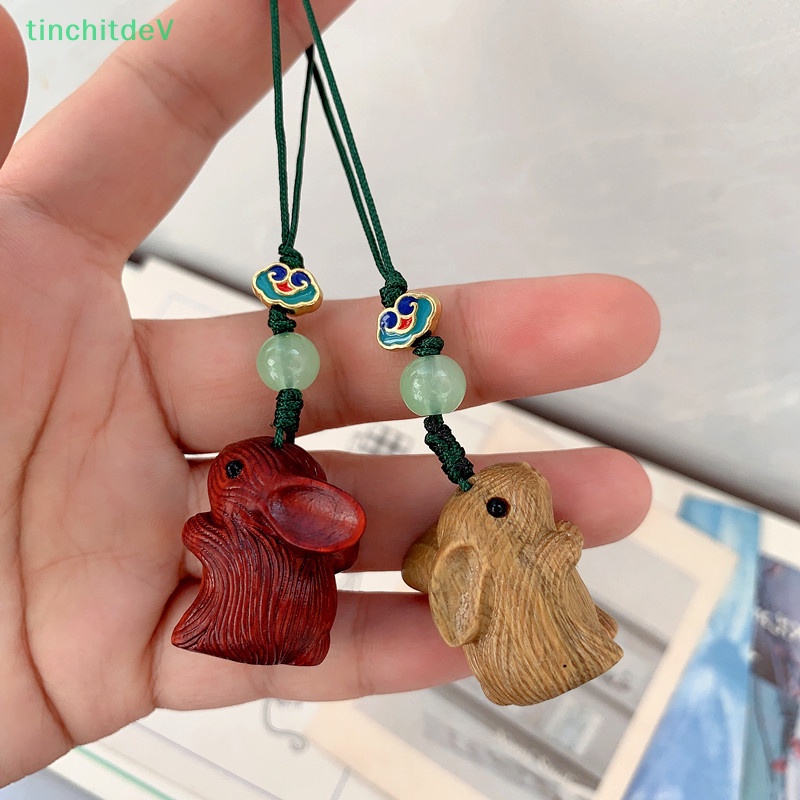 [TinchitdeV] Móc Khóa Điện Thoại / Túi Xách Hình Thỏ Sandal Màu Đỏ