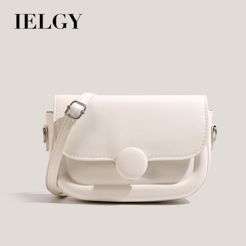 Túi Đeo Chéo Hình Vuông Nhỏ Màu Trơn Phong Cách Đơn Giản Cho Nữ