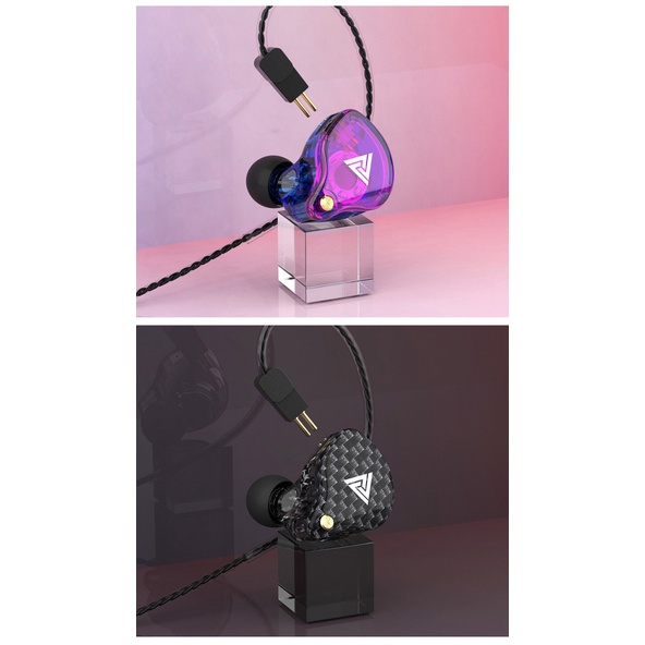 Tai Nghe Nhét Tai Qkz / tingsheng VK4 HiFi Có Dây Điều Khiển Âm Thanh Siêu Trầm