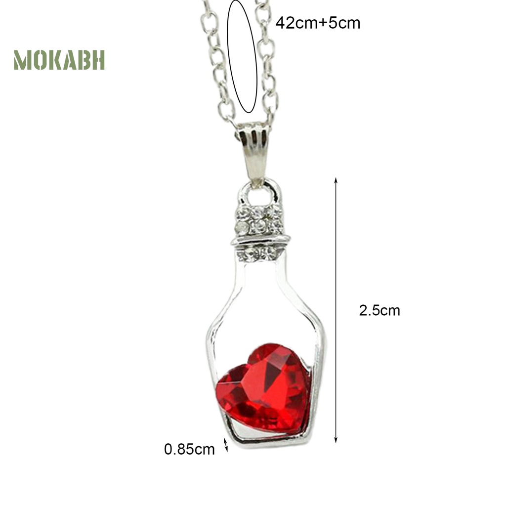 Vòng Cổ Choker Hợp Kim Mặt Trái Tim Đính Đá Chống Trầy Xước Thời Trang Cho Nữ