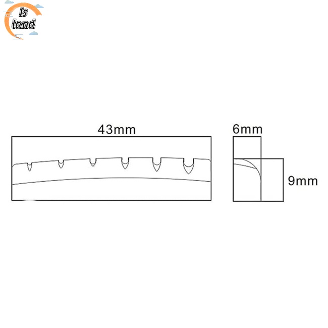 Ngựa Đàn Guitar 74mm 43mm Chuyên Dụng Chất Lượng Cao