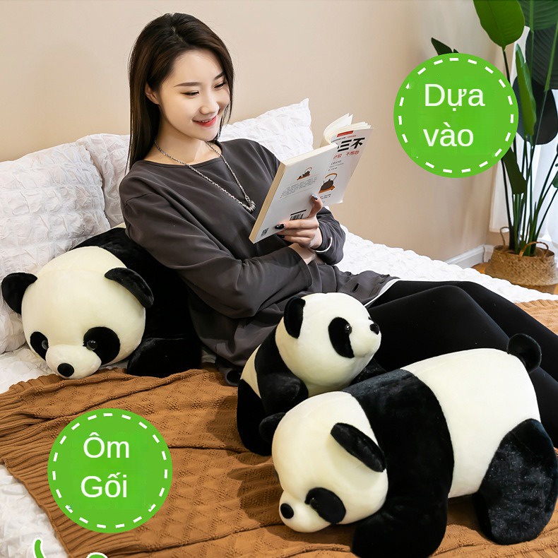 Thú Nhồi Bông Hình Gấu Trúc Xinh Xắn Dành Cho Bé