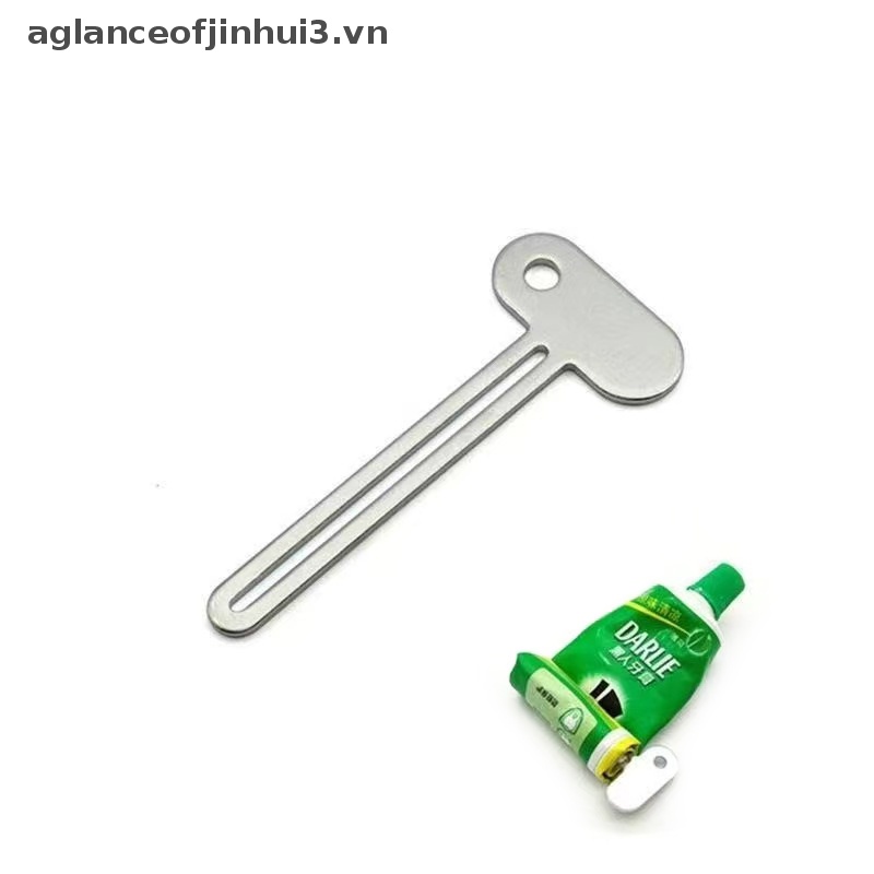 ~ Afhvn ~ Máy Ép Kem Đánh Răng / Mỹ Phẩm Nhuộm Tóc Bằng Tay Bằng Kim Loại Cho Phòng Tắm / Nhà Bếp