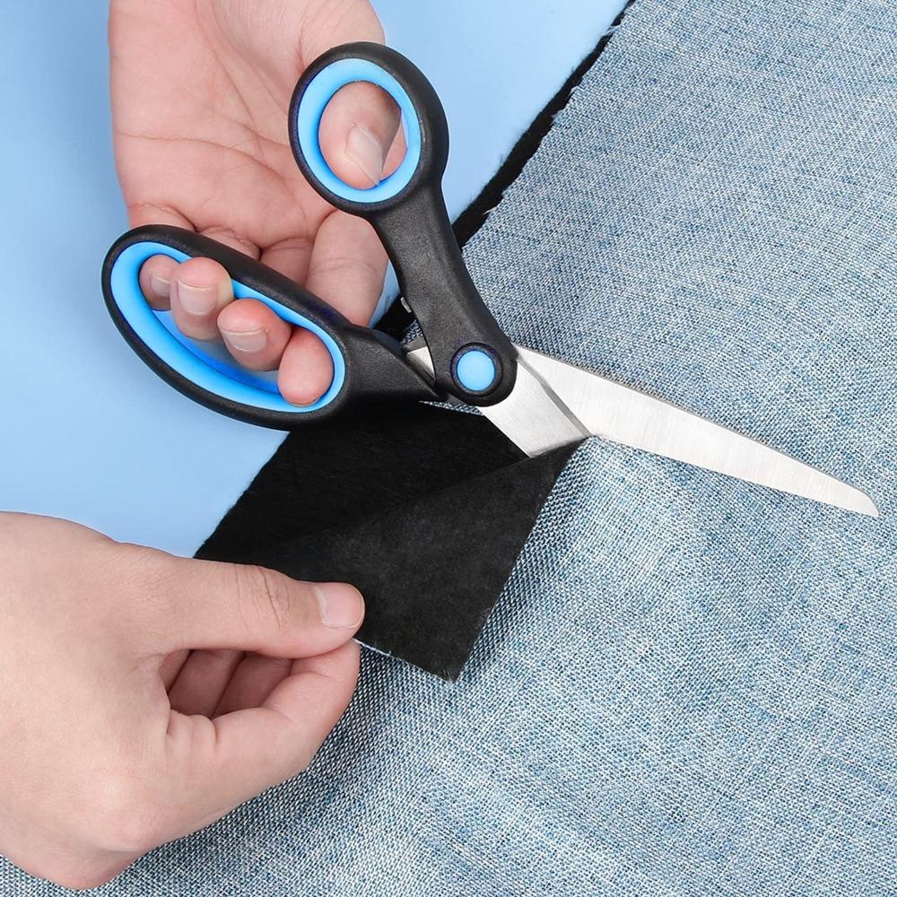 Set 2 Kéo Cắt Vải Bằng Thép Không Gỉ Chất Lượng Cao