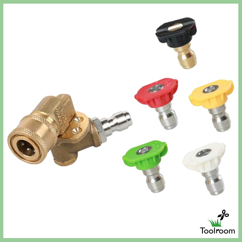 Bộ Vòi Phun Nước Áp Suất Cao Cỡ 1 / 4 Tiện Dụng