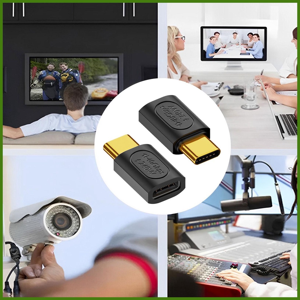 Usb C Góc Phải 240W 40Gbps USB 4.0 8K HD Đầu Ra rdavn