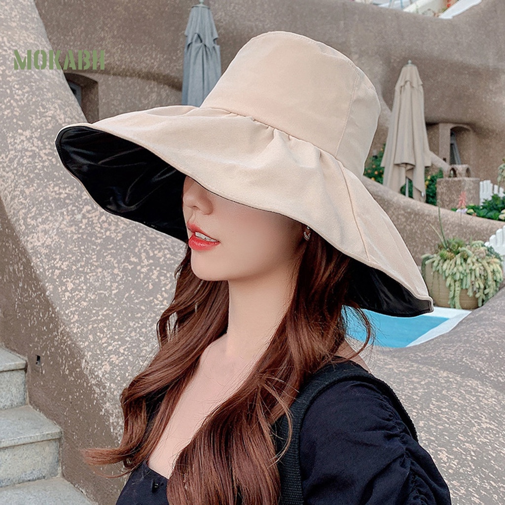 Nón Tai Bèo Chống Tia UV Chịu Nhiệt Màu Sắc Xinh Xắn Cho Nữ