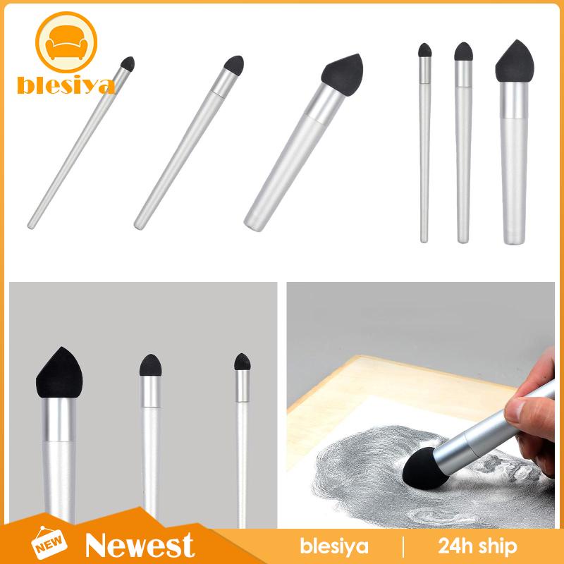 [Blesiya] Cọ Xốp Pha Trộn Chi Tiết Phác Họa Cho Họa Sĩ