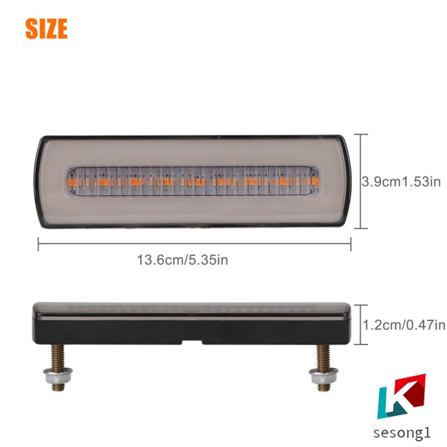 Set 2 Đèn Led Tín Hiệu 40smd Ip67 Chống Thấm Nước Cho Xe Hơi