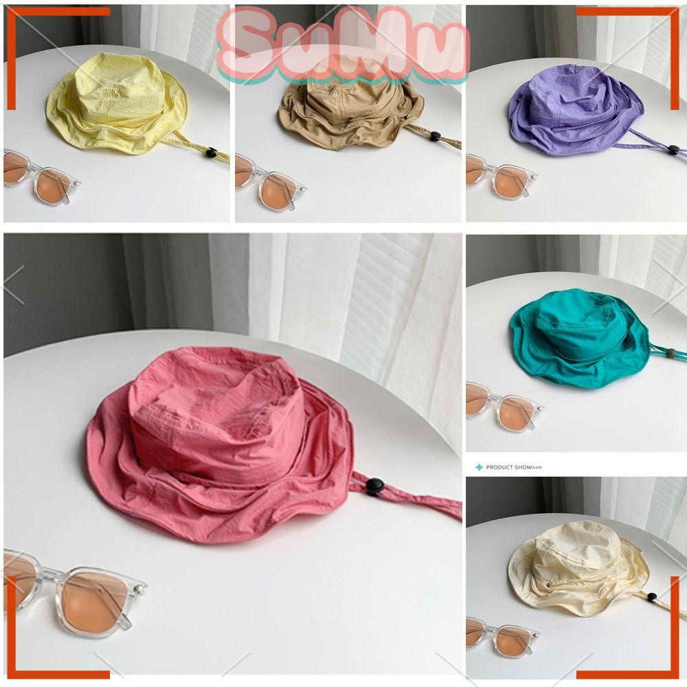 SUMU Mũ Rộng Vành Chống Tia UV Có Thể Gấp Gọn Tiện Dụng Cho Nữ