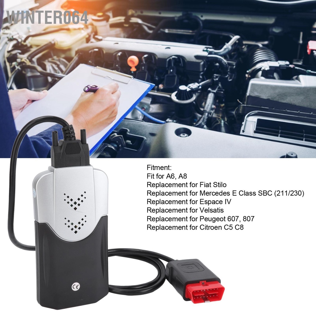 Winter064 Cho DS150E Bluetooth OBD Máy Quét Lỗi Mã Đa Năng Xe Công Cụ Chẩn Đoán Thay Thế Đạp Peugeot 607 807
