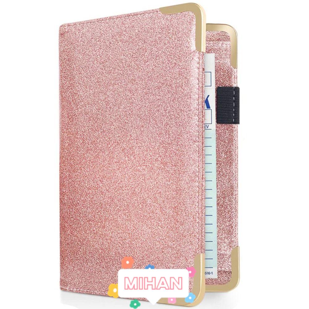 Sổ Tay Máy Chủ MIHAN1 Màu Hồng Lấp Lánh|Giá Đỡ Sách Kiểm Tra Dành Cho Khách Sạn Nhà Hàng