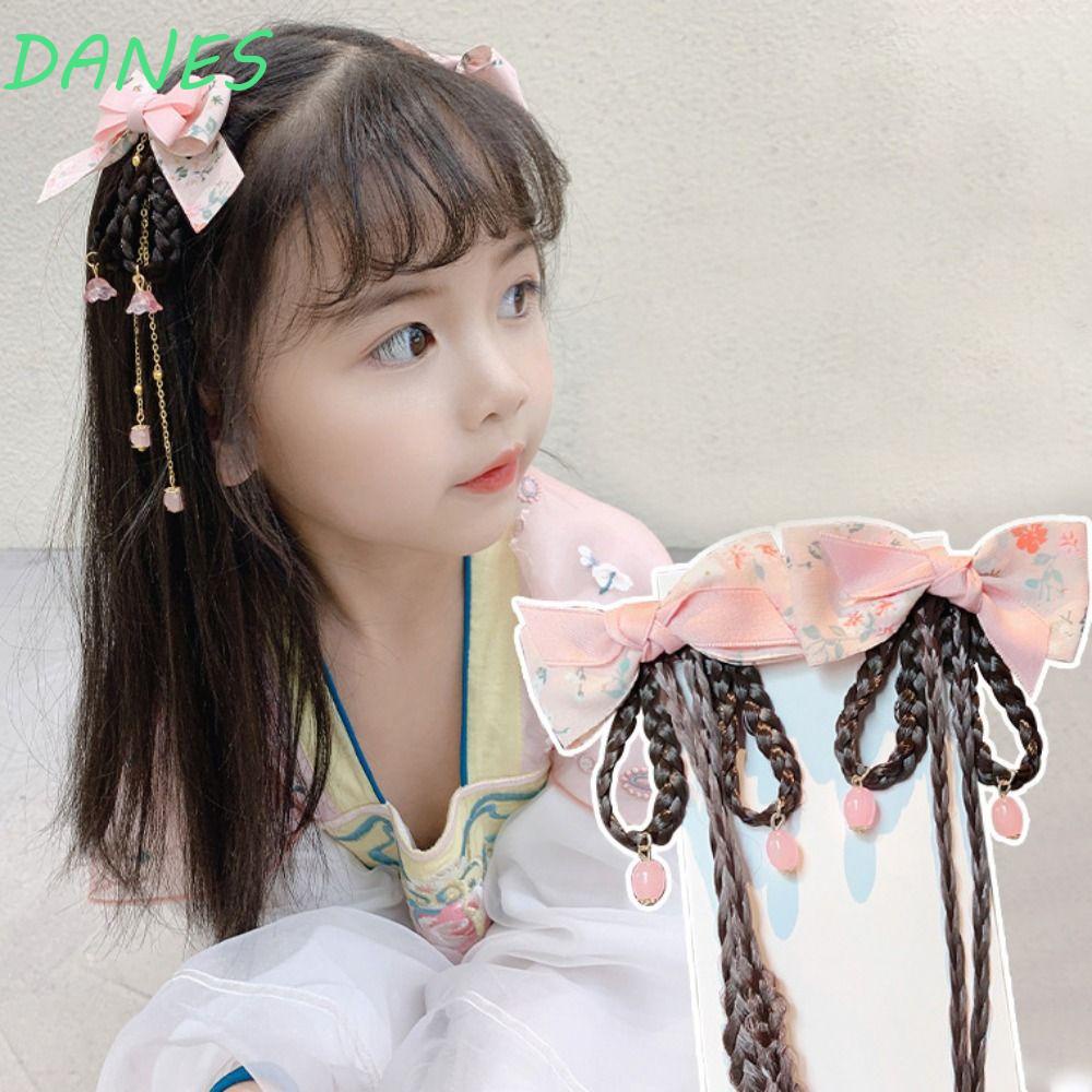 Trâm Cài Tóc Tua Rua Kiểu Hán Phục Trung Hoa Cổ Điển Dễ Thương Dùng Làm Đạo Cụ Chụp Ảnh Cho Bé