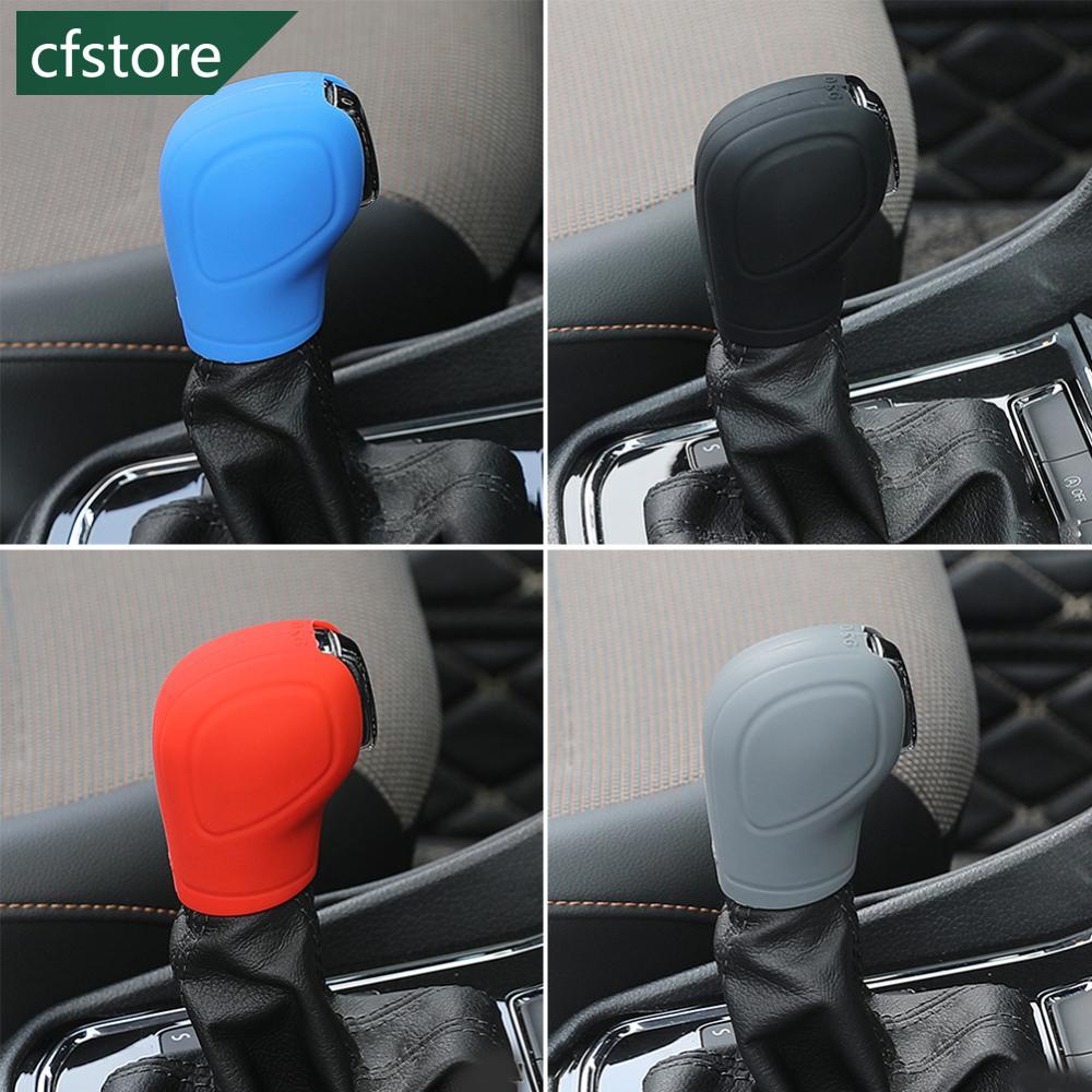 Vỏ Bọc Núm Gạt Cần Số Tự Động Bằng Silicone Chống Trượt Cho VW Golf 6 GTI DSG Jetta Tiguan M9V8