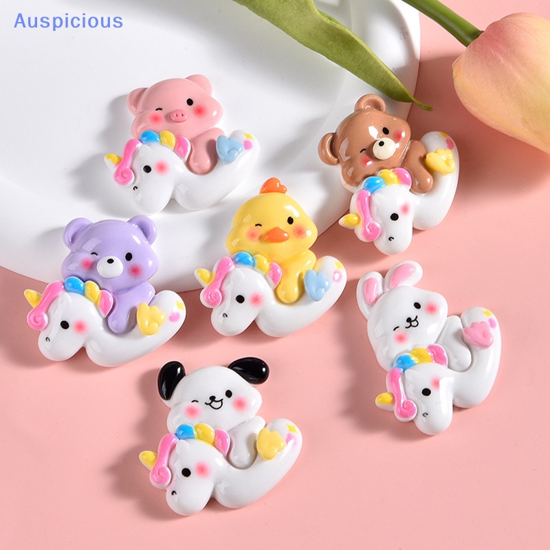 Set 3 Mô Hình Kỳ Lân Mini Bằng Nhựa Resin Trang Trí Điện Thoại / Xe Hơi DIY
