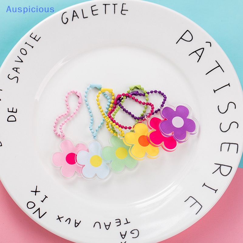 Móc Khóa Hình Hoa Hướng Dương Bằng Acrylic Dễ Thương