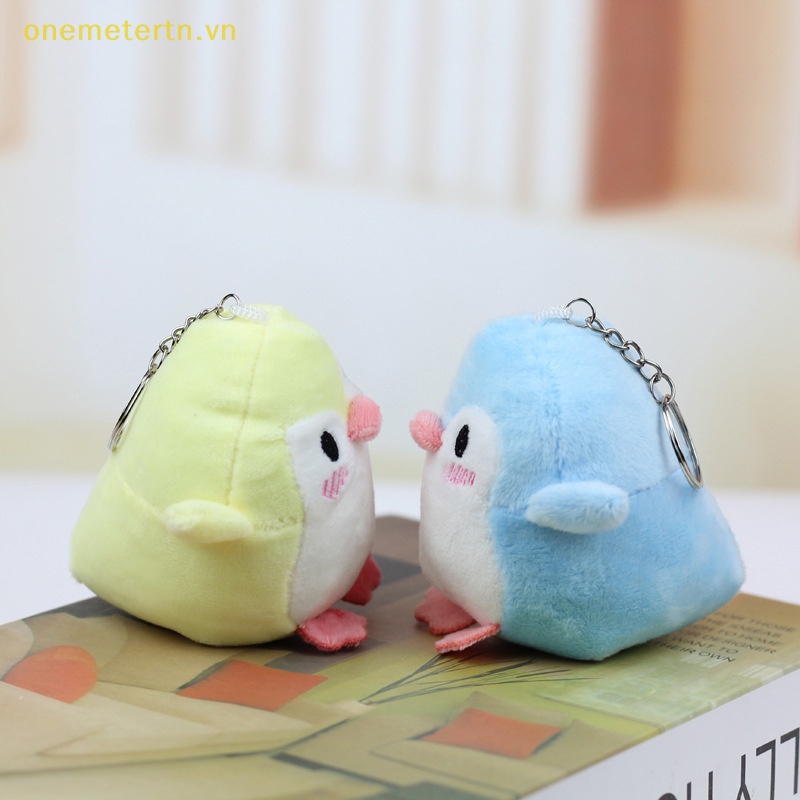 Móc Khóa Hình Chim Cánh Cụt Nhồi Bông Đáng Yêu