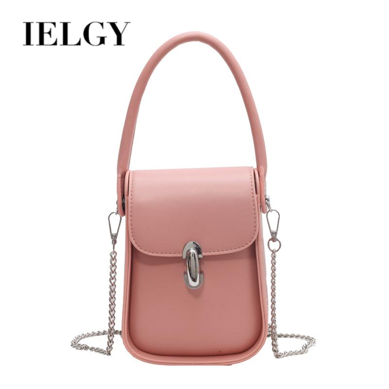 Túi Xách mini Phối Dây Xích Đeo Vai Kiểu Pháp Thời Trang Cao Cấp Cho Nữ