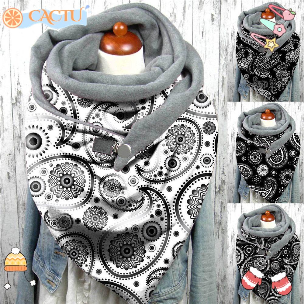 Khăn Choàng Cổ Dày Dặn Ấm Áp Thoải Mái Cho Nữ Dịp Giáng Sinh