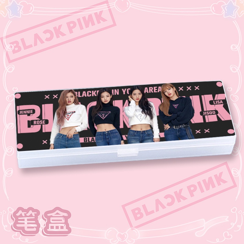 Hộp Bút In Hình Blackpink Lisa Jisoo Jennie Ros Lalisamanoban Dễ Thương Cho Bé Gái