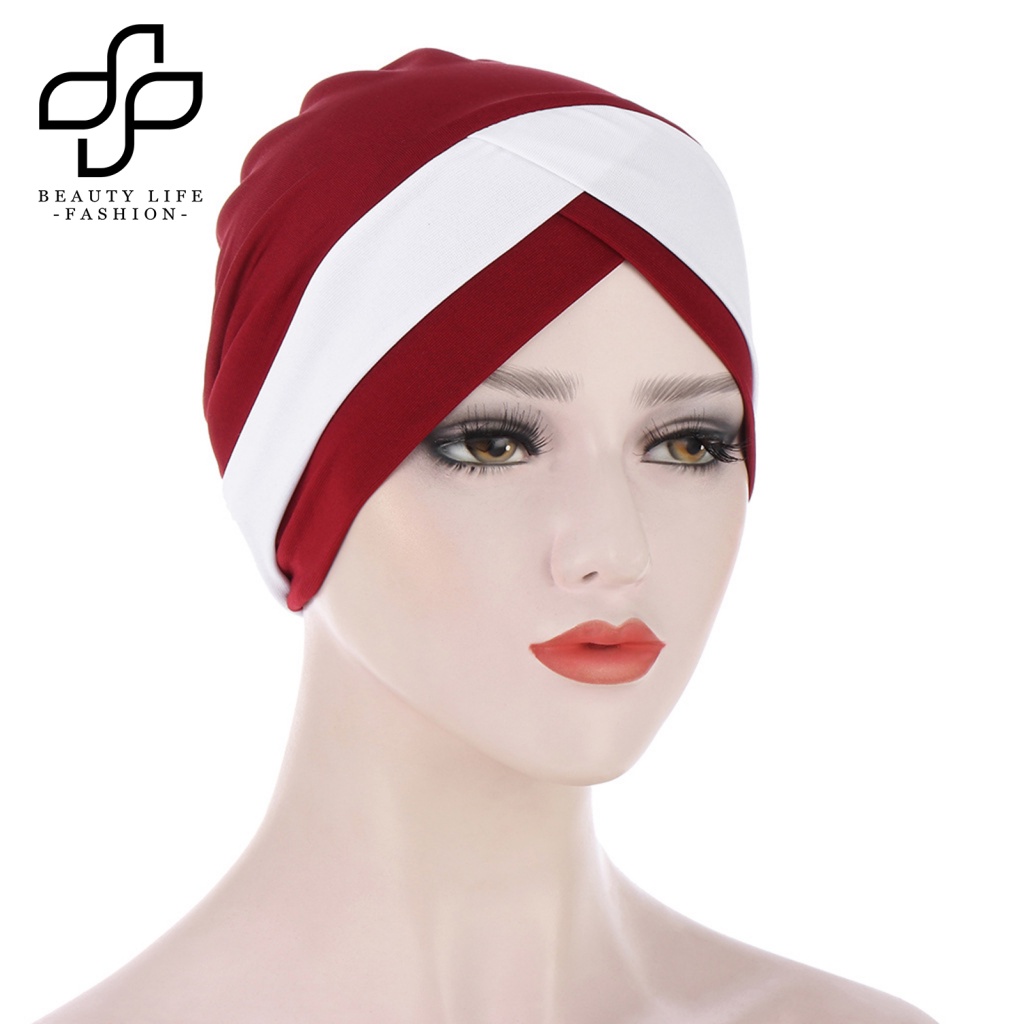 Nón Trùm Đầu Thoáng Khí Bảo Vệ Hai Tông Màu Thời Trang Cho Nữ