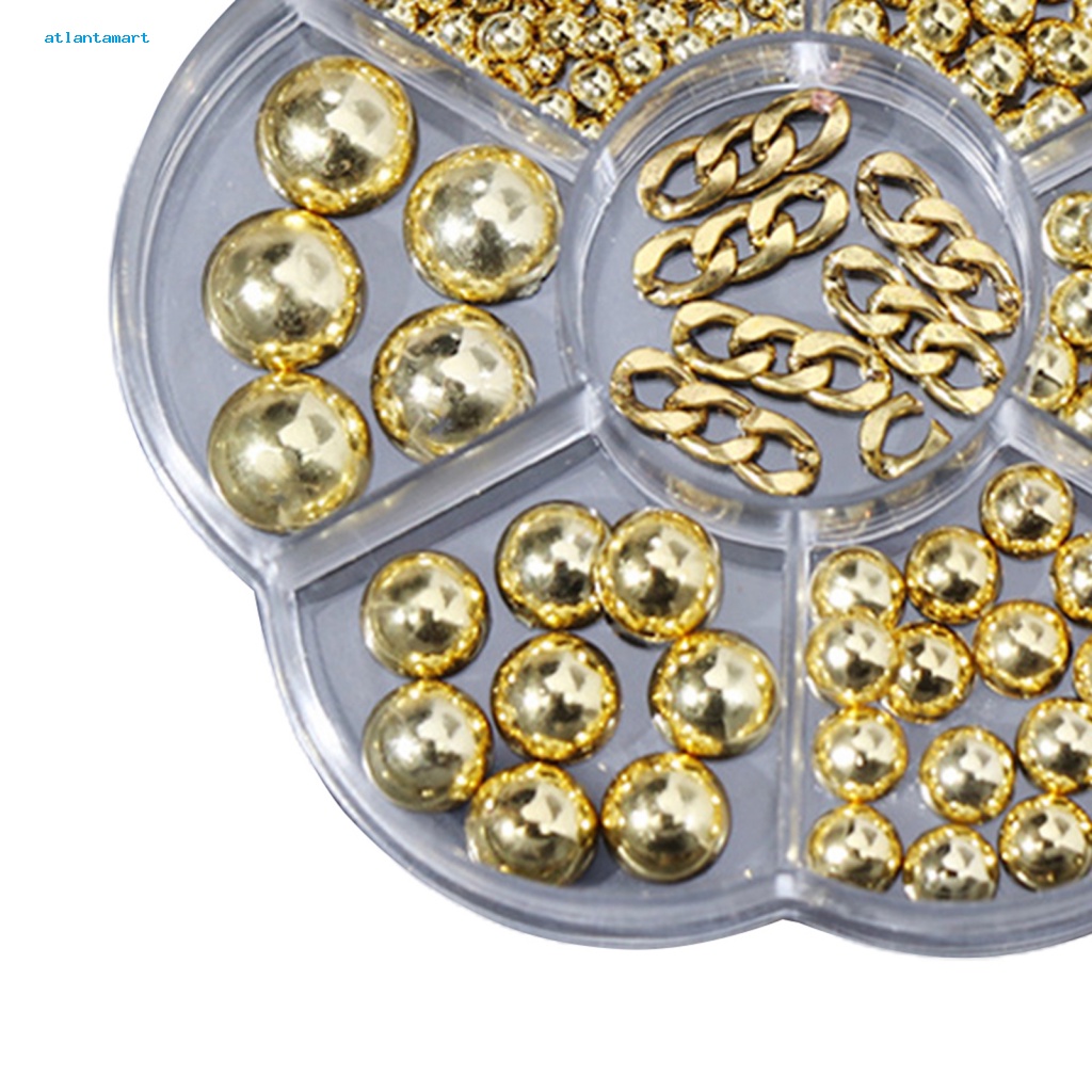 Túi Đựng Đồ Dùng Cao Cấp Tiện Dụng| 1 Hộp Hạt Ngọc Trai Giả Mini Trang Trí Móng Tay 3 / 5 / 6 / 8 / 10mm