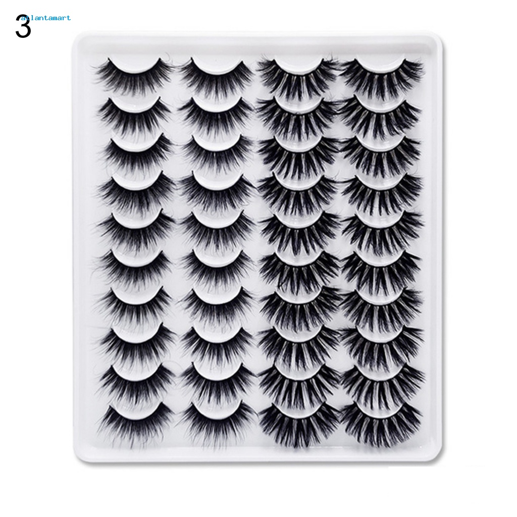 Túi Đựng Đồ Dùng Cao Cấp Tiện Dụng| Set 20 Cặp Lông Mi Giả 6D Dày Tự Nhiên