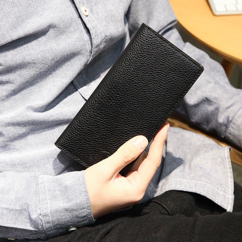 Ví Da Mềm Dáng Dài Chống Trộm Thời Trang Cho Nam