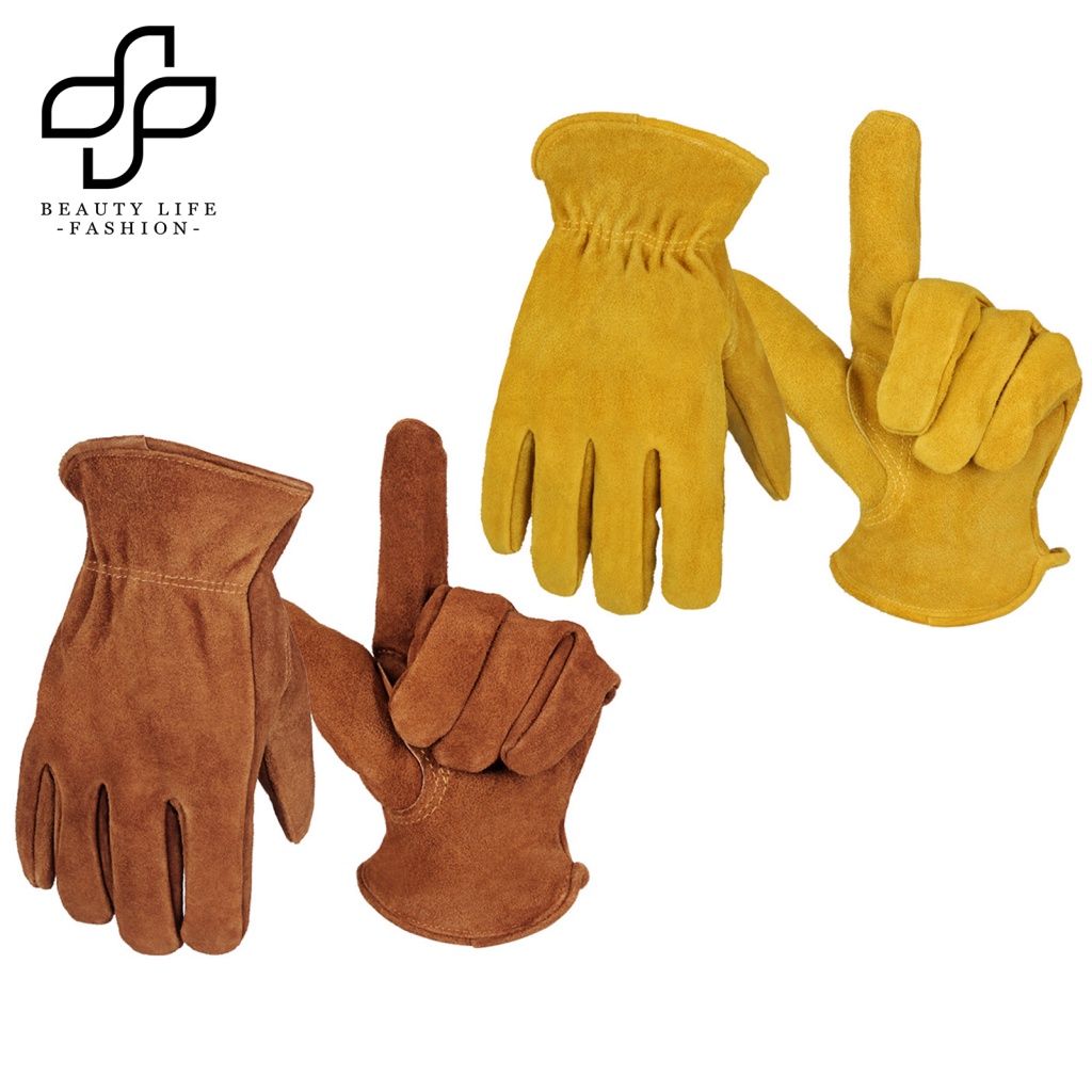 1 Đôi Găng Tay Da Giả Chống Lạnh Chống Rơi Cách Nhiệt Màu Trơn Thời Trang Cho Nam