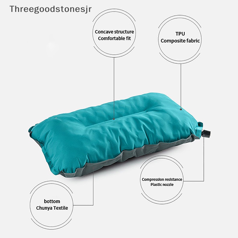 Gối Bơm Hơi Siêu Nhẹ Có Thể Gấp Gọn Tiện Dụng Mang Theo Du Lịch / Cắm Trại