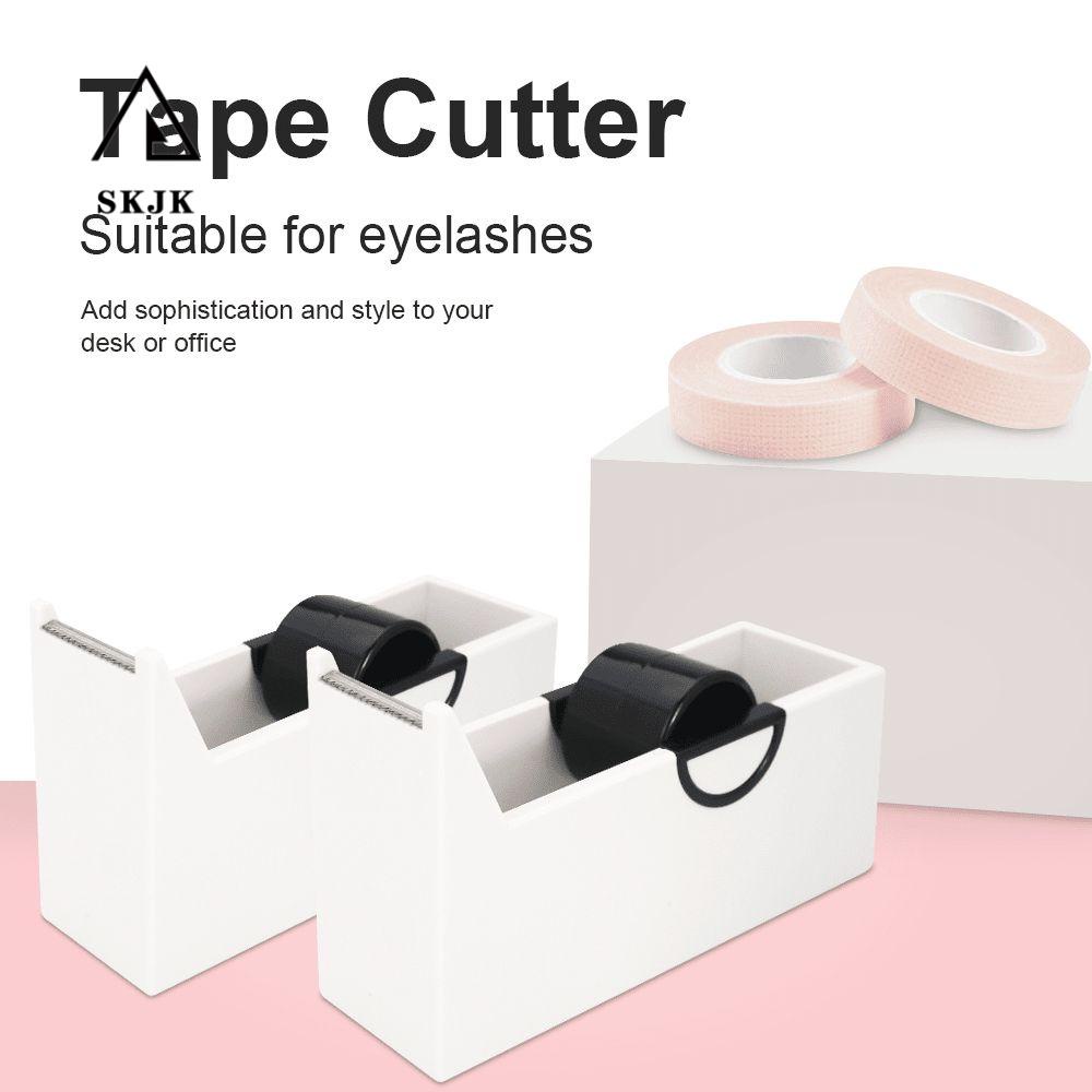 Giá Đỡ Cuộn Băng Keo Dán Lông Mi Màu Trắng Đen Tiện Dụng