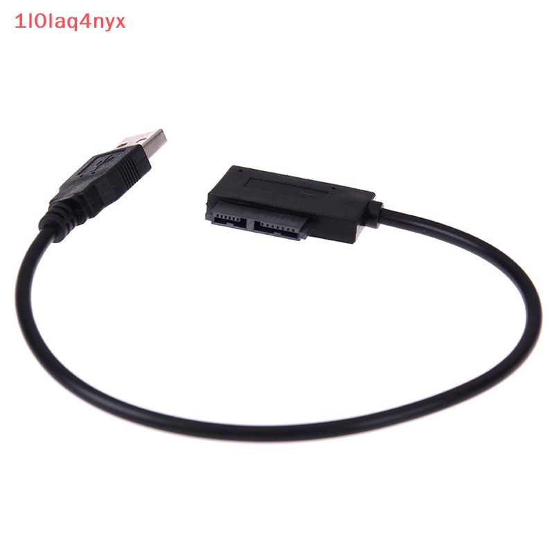 {1l0laq4nyx} USB to 7 + 6 13Pin Slim SATA/IDE CD DVD ROM Bộ chuyển đổi Cáp Ổ đĩa quang mới