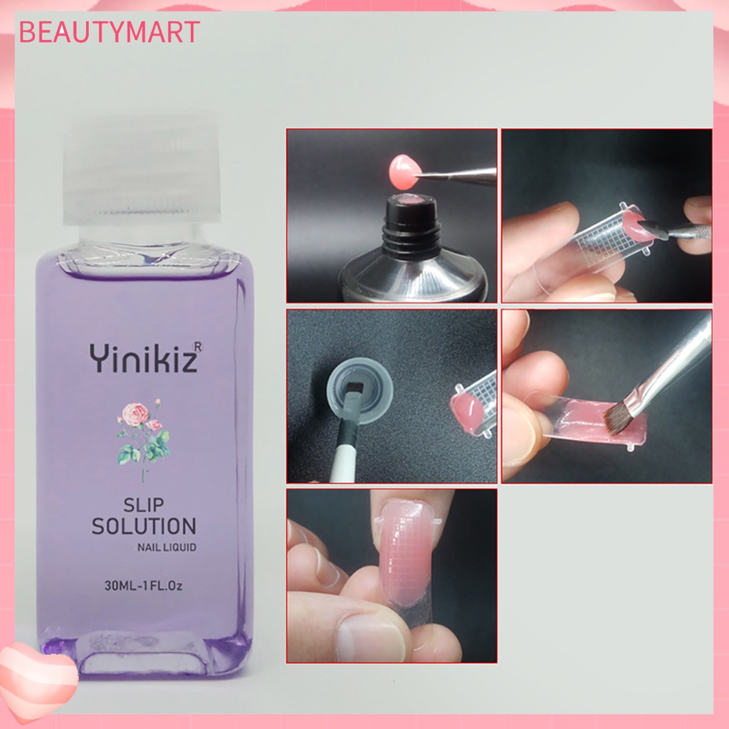 Gel Nối Dài Móng Tay Dạng Lỏng Màu Tím Lâu Trôi Chuyên Dụng Cho Tiệc Tùng