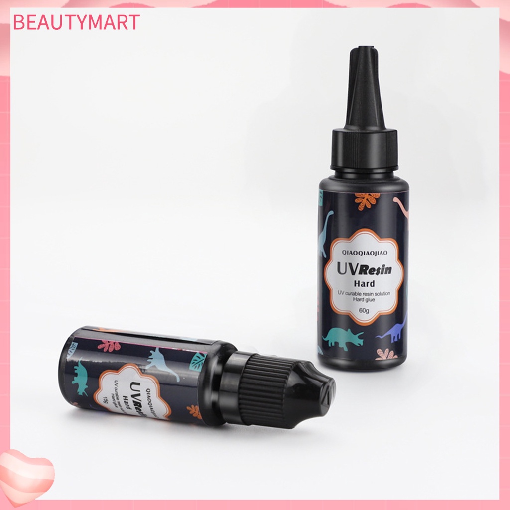 Keo Resin UV Resin Tự Nhiên Gọn Nhẹ An Toàn Cho Nữ 15 / 25 / 60g