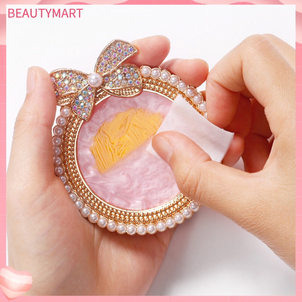 Khay Trưng Bày Móng Tay Bằng Nhựa Resin Bền Lấp Lánh Thắt Nơ Dễ Vệ Sinh