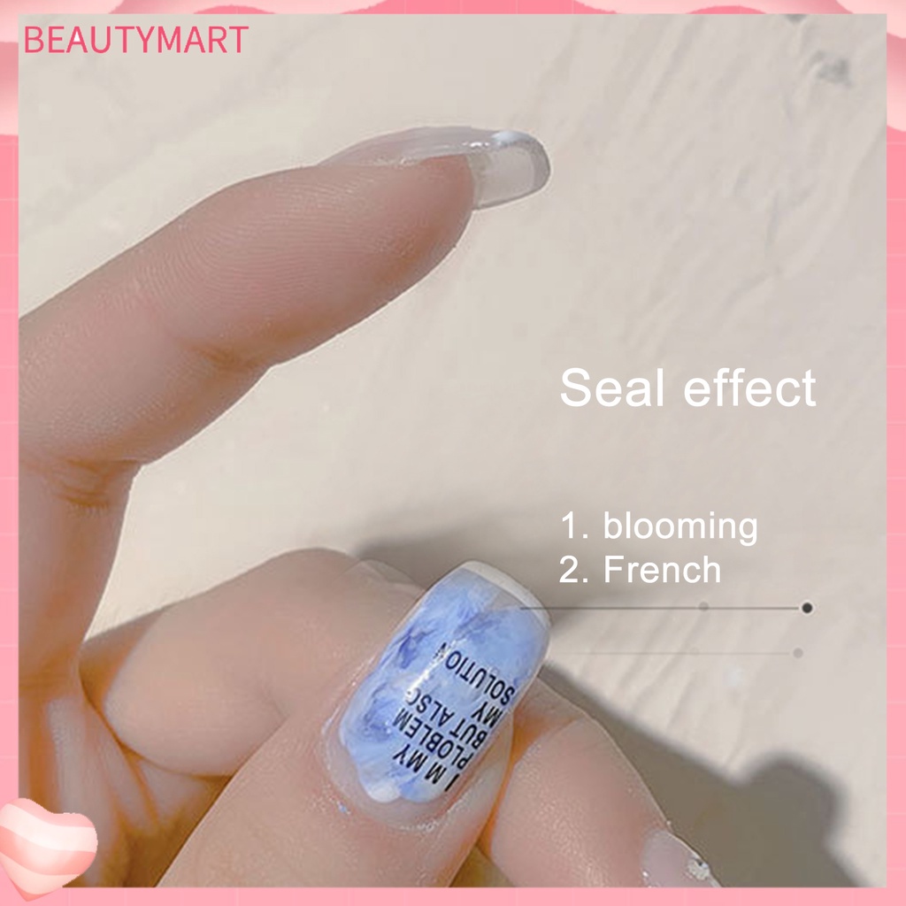 Dụng Cụ Dặm Sơn Móng Tay Hai Đầu Không Biến Dạng Trong Suốt