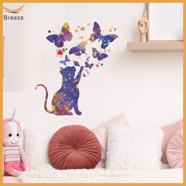 Giấy Dán Tường Tự Dính Họa Tiết Hoạt Hình Dễ Thương Trang Trí Phòng Bé