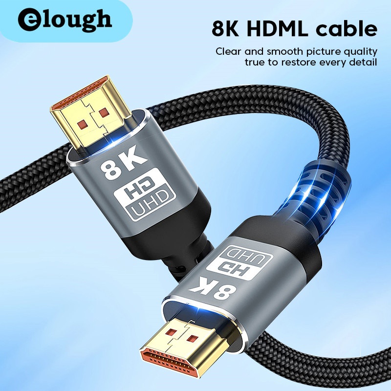 Dây Cáp HDMI 8K 60hz 48Gbps Chất Lượng Cao Cho TV Laptop Máy Chiếu